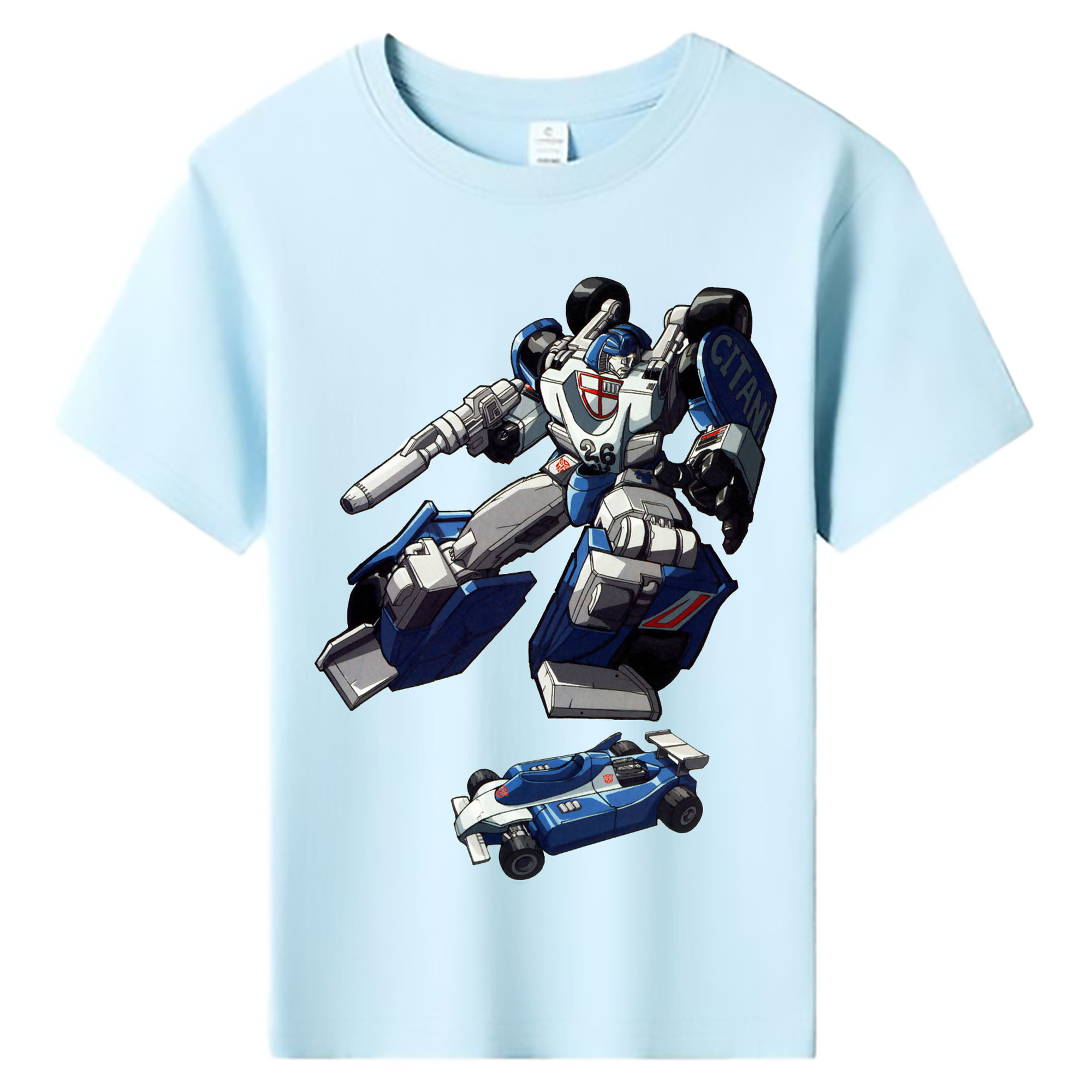 （画像用）  綿100％キッズTシャツ（フロントプリント）